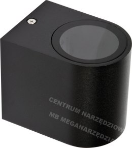 YATO LAMPA ŚCIENNA ZEWNĘTRZNA CZARNA ALUM.1XGU10 YT-81900