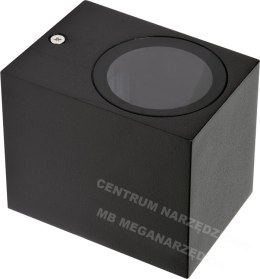 YATO LAMPA ŚCIENNA ZEWNĘTRZNA CZARNA ALUM.1XGU10 YT-81901
