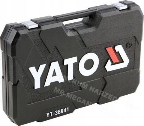 YATO Zestaw narzędzi 225 elementów 1/2" 3/8" 1/4" XXL 38941 YATO Zestaw narzędzi 225 elementów 1/2" 3/8" 1/4" XXL 38941