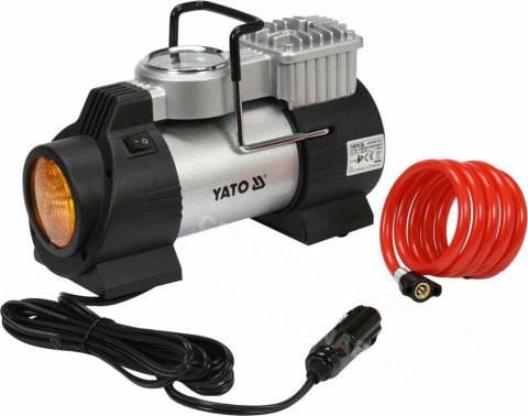 YATO Kompresor / sprężarka mini z lampą LED 180W YATO Kompresor / sprężarka mini z lampą LED 180W