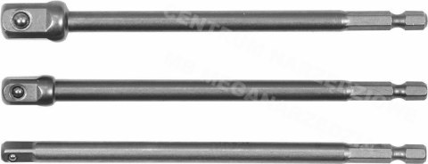 YATO ADAPTER HEX DO NASADEK KPL.3szt. (1/4", 3/8", 1/2") YATO ADAPTER HEX DO NASADEK KPL.3szt. (1/4", 3/8", 1/2")