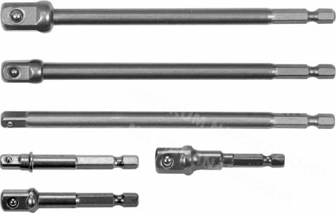 YATO ADAPTER HEX DO NASADEK KPL.6szt. (1/4", 3/8", 1/2") YATO ADAPTER HEX DO NASADEK KPL.6szt. (1/4", 3/8", 1/2")