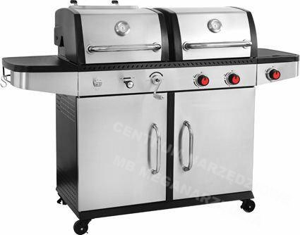 YATO GRILL 2W1 GAZ.+WĘGL.STAL NIERDZ. 8,2KW YATO GRILL 2W1 GAZ.+WĘGL.STAL NIERDZ. 8,2KW
