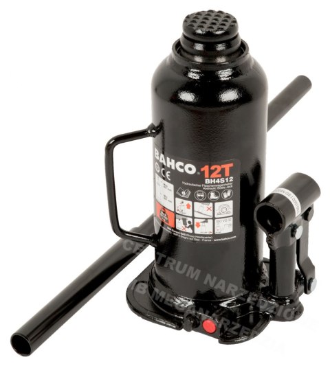 BAHCO DŹWIGNIK TŁOKOWY HYDRAULICZNY 12T 227 - 457mm BAHCO DŹWIGNIK TŁOKOWY HYDRAULICZNY 12T 227 - 457mm