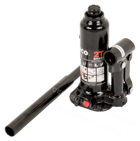 BAHCO DŹWIGNIK TŁOKOWY HYDRAULICZNY 2T 168 - 316mm BAHCO DŹWIGNIK TŁOKOWY HYDRAULICZNY 2T 168 - 316mm