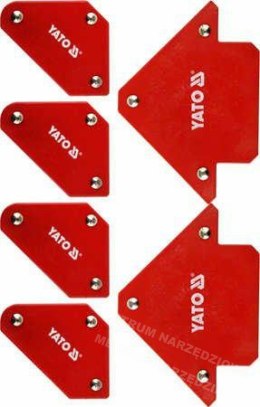 YATO KĄTOWNIK SPAWALNICZY MAGNETYCZNY KPL.6szt.