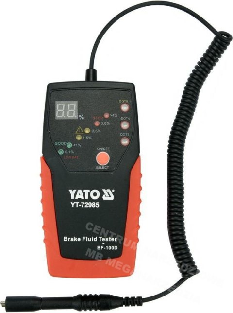 YATO TESTER PŁYNU HAMULCOWEGO YATO TESTER PŁYNU HAMULCOWEGO