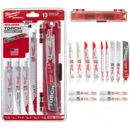 MILWAUKEE brzeszczot do piły szablastej 13szt 49222231