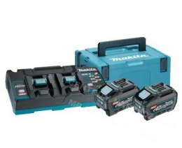 MAKITA ZESTAW ZASILAJĄCY 40V XGT (BL4050Fx2+DC40RB)