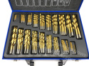 ZESTAW WIERTEŁ DO METALU 1-10mm 170szt TYTANOWE