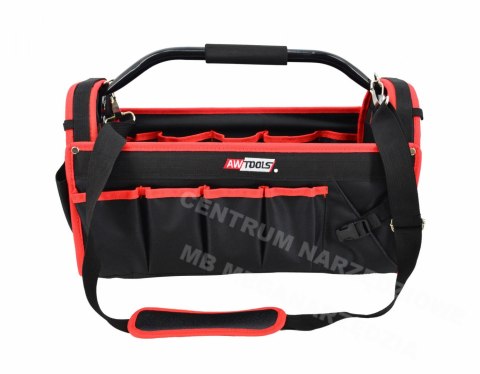 AWTOOLS TORBA NARZĘDZIOWA OTWARTA NYLON 31 KIESZENI 48*23*28cm AWTOOLS TORBA NARZĘDZIOWA OTWARTA NYLON 31 KIESZENI 48*23*28cm