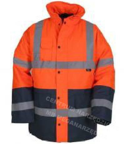 BETA long high-visibility jacket orange-navy blue XL BETA long high-visibility jacket orange-navy blue XL