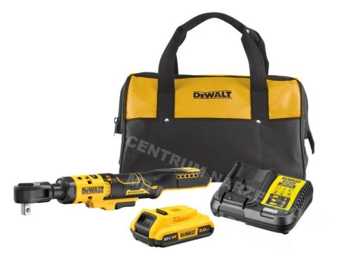 DEWALT Grzechotka 18V 1/2" 95Nm 1x2,0Ah torba DEWALT Grzechotka 18V 1/2" 95Nm 1x2,0Ah torba
