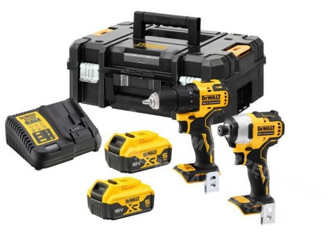 DEWALT ZESTAW COMBO 18V WKRĘTARKA DCD708 + ZAKRĘTARKA DCD809 2x5,0Ah TSTAK DCK2061P2T DEWALT ZESTAW COMBO 18V WKRĘTARKA DCD708 + ZAKRĘTARKA DCD809 2x5,0Ah TSTAK DCK2061P2T