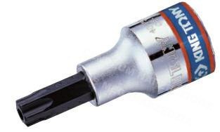 KING TONY NASADKA 1/2" Z KOŃCÓWKĄ TORX Z OTWOREM T25x60mm KING TONY NASADKA 1/2" Z KOŃCÓWKĄ TORX Z OTWOREM T25x60mm