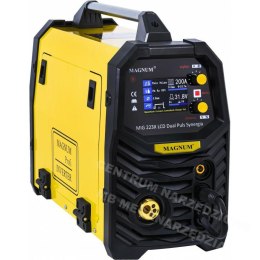 PÓŁAUTOMAT SPAW.INV. MIG-223X DUAL PULS 200A/60%, 230V, MB24/3, LED, WIFI
