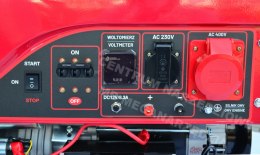 AWTOOLS GENERATOR BENZYNOWY 5,0kW 230/400V BLACK LINE