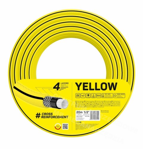 CELLFAST WĄŻ OGRODOWY YELLOW ROZMIAR: 5/8" DŁUGOŚĆ: 30m CELLFAST WĄŻ OGRODOWY YELLOW ROZMIAR: 5/8" DŁUGOŚĆ: 30m