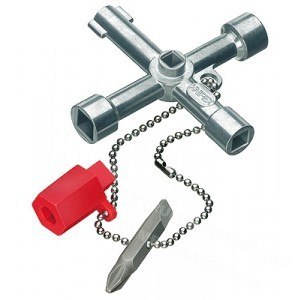 KNIPEX KLUCZ WIELOFUNKCYJNY DO SZAF STEROWNIKÓW KNIPEX KLUCZ WIELOFUNKCYJNY DO SZAF STEROWNIKÓW