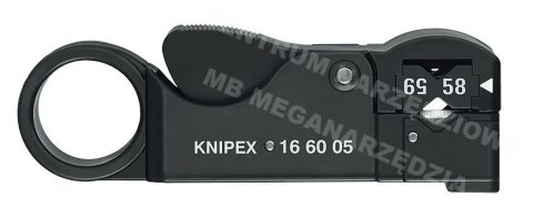 KNIPEX ŚCIĄGACZ IZOLACJI DO KABLI KONCENTRYCZNYCH / ANTENOWYCH KNIPEX ŚCIĄGACZ IZOLACJI DO KABLI KONCENTRYCZNYCH / ANTENOWYCH
