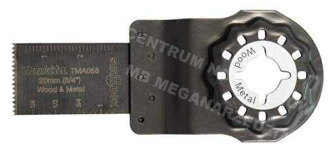 MAKITA MT BRZESZCZOT DO CIĘCIA WGŁĘBNEGO BIM 20mm DO METALU MAKITA MT BRZESZCZOT DO CIĘCIA WGŁĘBNEGO BIM 20mm DO METALU