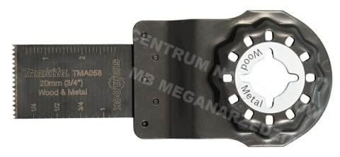 MAKITA MT BRZESZCZOT DO CIĘCIA WGŁĘBNEGO BIM 20mm DO METALU MAKITA MT BRZESZCZOT DO CIĘCIA WGŁĘBNEGO BIM 20mm DO METALU