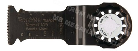 MAKITA MT BRZESZCZOT DO CIĘCIA WGŁĘBNEGO BIM 32mm x 50mm MAKITA MT BRZESZCZOT DO CIĘCIA WGŁĘBNEGO BIM 32mm x 50mm