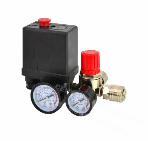 AWTOOLS WYŁĄCZNIK CIŚNIENIOWY KOMPRESORA 230V 2 WEJŚCIE 1/4" AWTOOLS WYŁĄCZNIK CIŚNIENIOWY KOMPRESORA 230V 2 WEJŚCIE 1/4"