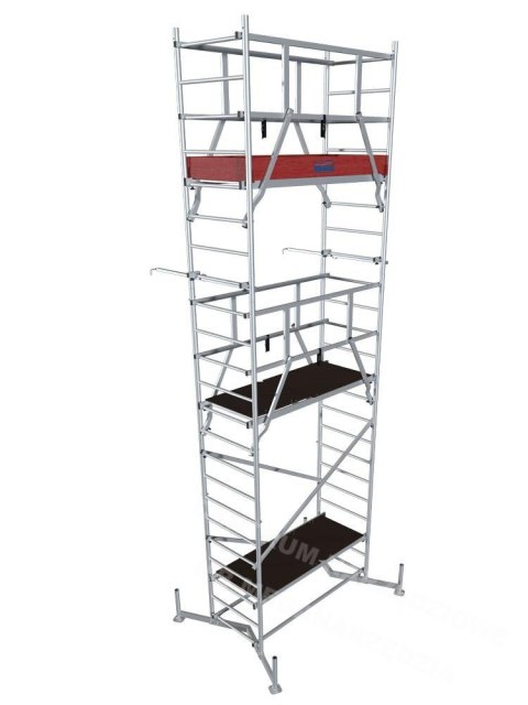 KRAUSE RUSZTOWANIE CLIMTEC KOMPLETNE 7m BAZOWE +2 KONDYGNACJE