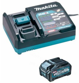 MAKITA ZESTAW ZASILAJĄCY 40V XGT (BL4040x1+DC40RA)