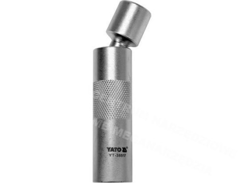 YATO NASADKA DO ŚWIEC 3/8" 16mm Z PRZEGUBEM YATO NASADKA DO ŚWIEC 3/8" 16mm Z PRZEGUBEM
