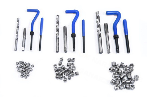 ZESTAW NAPRAWCZY GWINTÓW M6 M8 M10 GWINT HELI COIL ZESTAW NAPRAWCZY GWINTÓW M6 M8 M10 GWINT HELI COIL
