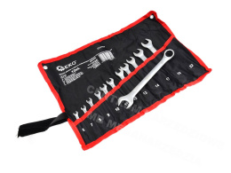 ZESTAW KLUCZY 6-22mm KLUCZE PŁASKO OCZKOWE 12szt