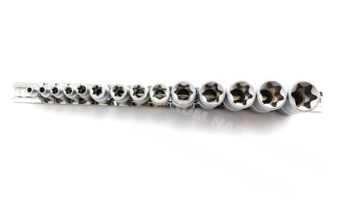 JONNESWAY KOMPLET NASADEK TORX E 1/4 3/8 1/2 14SZT NASADKI JONNESWAY KOMPLET NASADEK TORX E 1/4 3/8 1/2 14SZT NASADKI