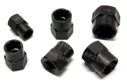 LONG SOCKETS FOR MACHINED SCREWS 10PCS