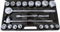 MF780578 KLUCZE NASADOWE 21pcs 3/4" 6-KĄT