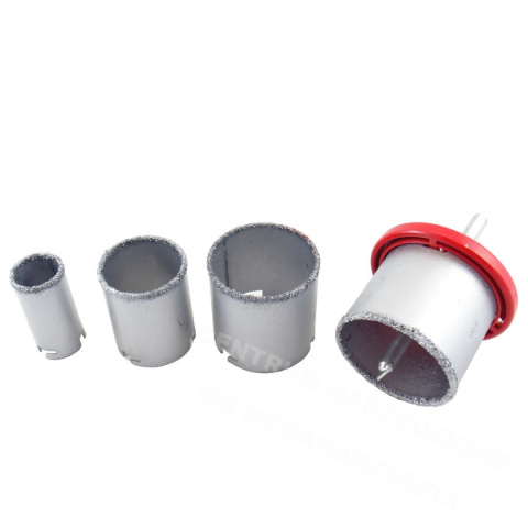 HOLES, TUNGSTEN CROWNS FOR TILE 4 pcs HOLES, TUNGSTEN CROWNS FOR TILE 4 pcs