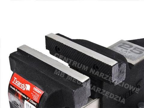 TVARDY Imadło ślusarskie obrotowe 5' 125mm GW25 TVARDY Imadło ślusarskie obrotowe 5' 125mm GW25