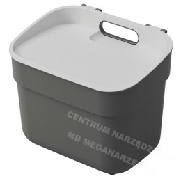 CURVER KOSZ DO SEGREGACJI ŚMIECI 5L READY TO COLLECT CIEMNY SZARY