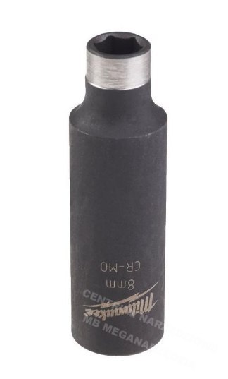 MILWAUKEE NASADKA UDAROWA 3/8" 8mm DŁUGA SHOCKWAVE MILWAUKEE NASADKA UDAROWA 3/8" 8mm DŁUGA SHOCKWAVE