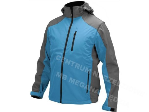 YATO KURTKA SOFTSHELL Z KAPTUREM NIEBIESKA ROZM. S YATO KURTKA SOFTSHELL Z KAPTUREM NIEBIESKA ROZM. S