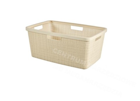 CURVER KOSZ DO MAGLA JUTE 46L /KREMOWY CURVER KOSZ DO MAGLA JUTE 46L /KREMOWY