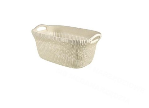 CURVER KOSZ DO MAGLA KNIT 40L /KREMOWY