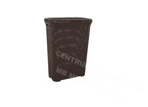 CURVER KOSZ NA BIELIZNĘ "NATURAL STYLE" 40L /CIEMNY BRĄZ CURVER KOSZ NA BIELIZNĘ "NATURAL STYLE" 40L /CIEMNY BRĄZ