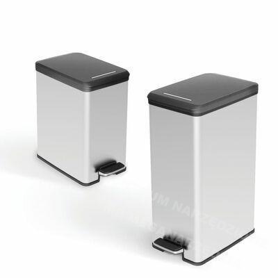 CURVER KOSZ NA ŚMIECI SLIM BIN 40L /IML METALIZOWANY