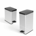 CURVER KOSZ NA ŚMIECI SLIM BIN 40L /IML METALIZOWANY