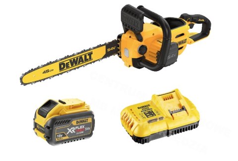 DEWALT Chainsaw 54V 45cm DCMCS574X1 + 9.0Ah battery