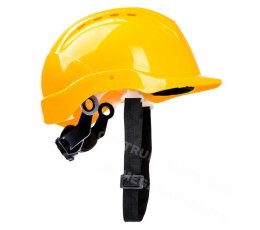 DREL Kask budowlany regulacja automatyczna żółty