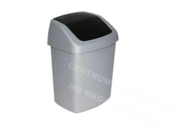 CURVER KOSZ NA ŚMIECI 25L /CIEMNOSZARY/ SREBRNY