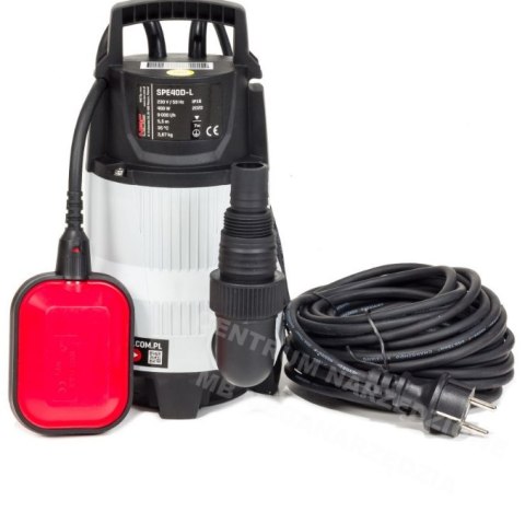 NAC POMPA DO WODY BRUDNEJ 400W SPE40D-L NAC POMPA DO WODY BRUDNEJ 400W SPE40D-L